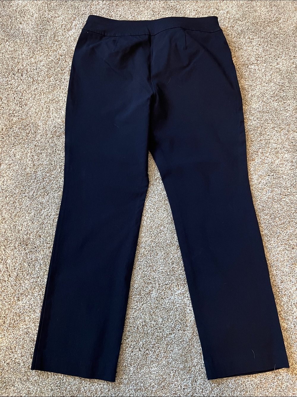 Talbots Navy Petite Dress Pants, 4 way stretch, 14P - Picture 5 of 5